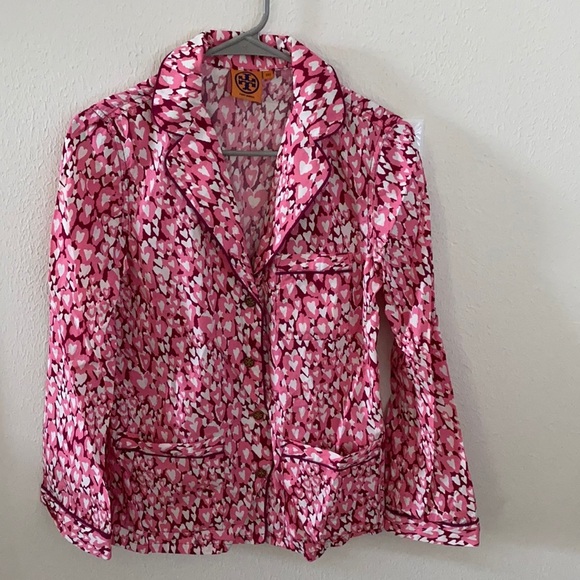 Tory Burch pajama top no button just the top - Picture 1 of 7